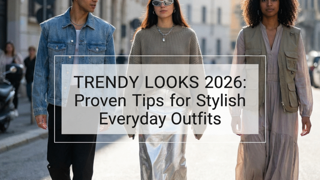 Trendy Looks 2026: Proven Tips for Stylish Everyday Outfits